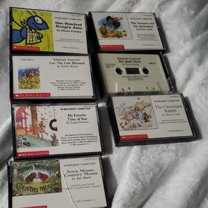 Scholastic Casette Tapes As Is